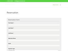 Tablet Screenshot of gogreentaxicab.com